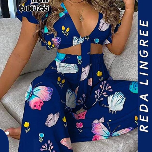 بجامة فراشة كروب توب